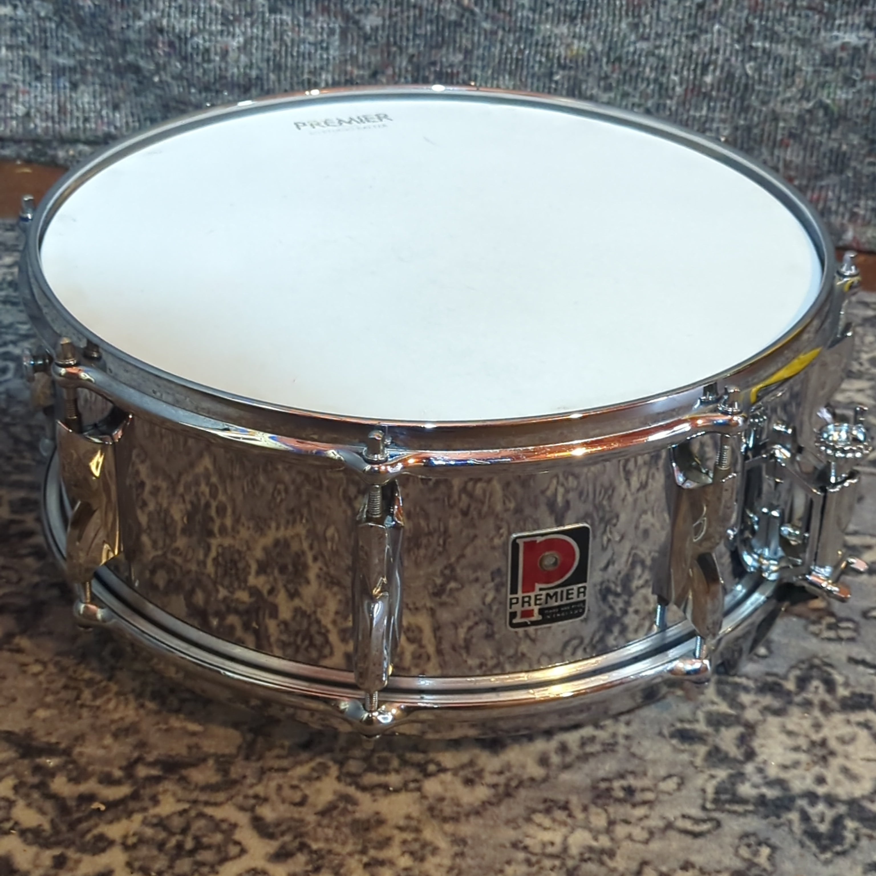 Premier store brass snare