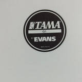 Used Tama branded Evans G1 Coated 16" tom head