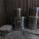 Used 90s Pearl Export - Smokey Chrome - 22,12,13,16