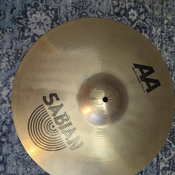 Used Sabian AA Rock 17