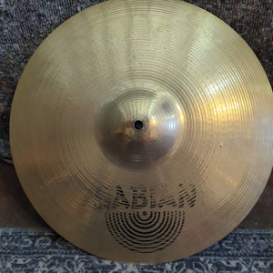 Used Sabian AA Rock 16" Crash Cymbal