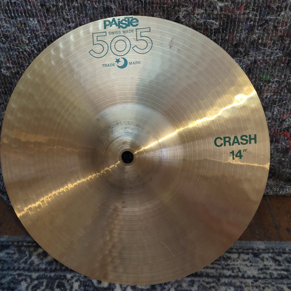 Cut down Paiste 505 Cymbal 12