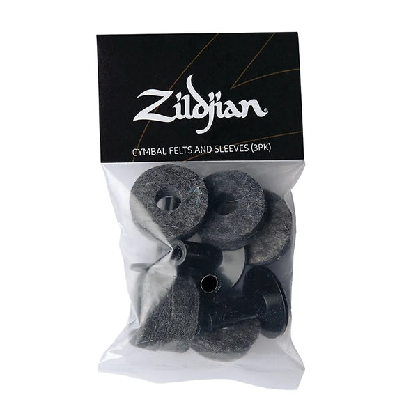 Zildjian ZFSPK Cymbal Felt And Sleeve 3 Pack (new)