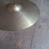 Izmir Italian (UFIP/Zanchi) 14" Hi Hat Cymbals -small repair