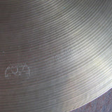 Izmir Italian (UFIP/Zanchi) 14" Hi Hat Cymbals -small repair