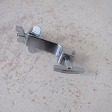 Vintage Bass Drum hoop L arm clamp - possibly Ludwig